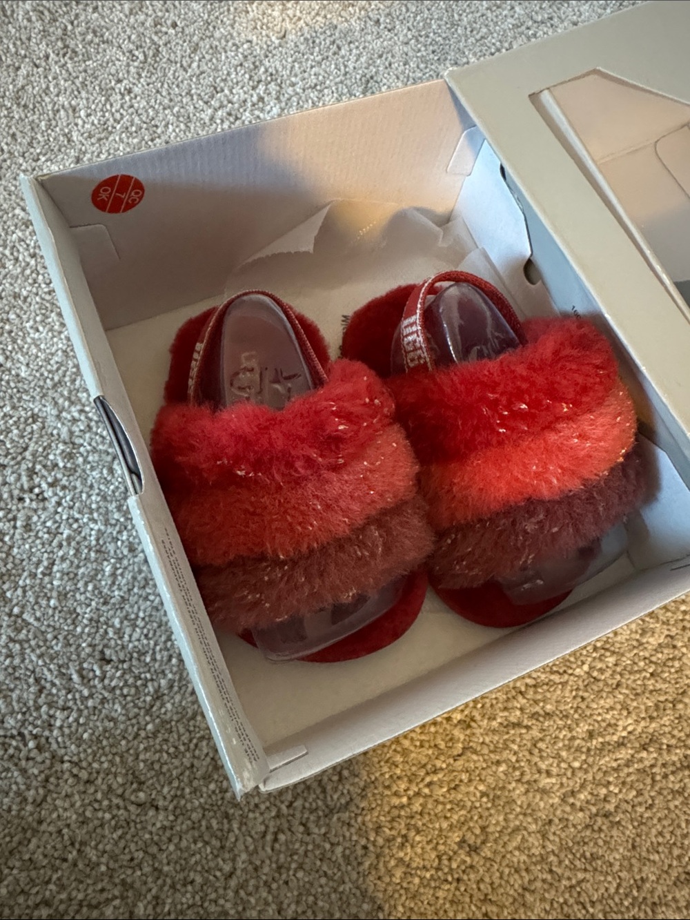 UGG Kids Plush Slide Sandals